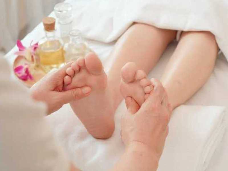 Fußmassage